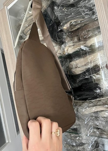 Kahverengi Kadın Çapraz Askılı Çanta - Görsel 4