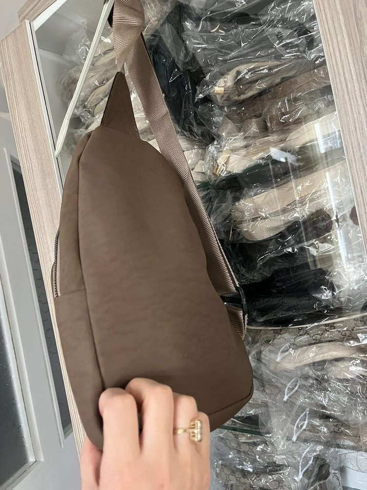 Kahverengi Kadın Çapraz Askılı Çanta - Görsel 3