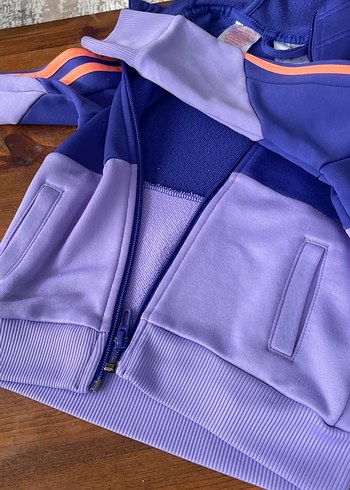 Kız Çocuk Mor Adidas Eşofman Takımı - Görsel 7