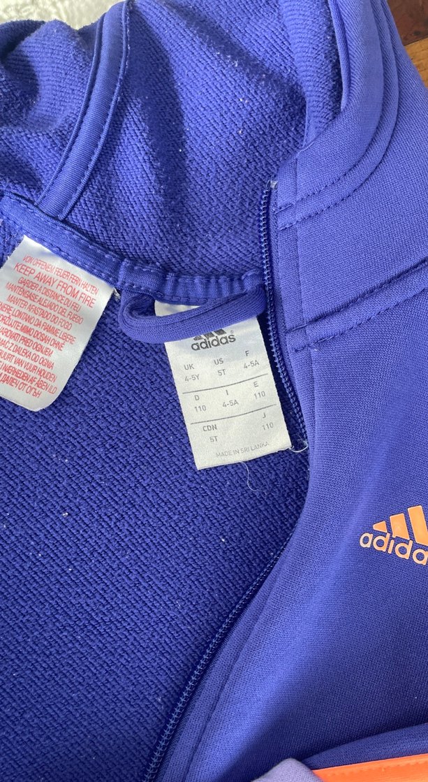 Kız Çocuk Mor Adidas Eşofman Takımı - Görsel 3