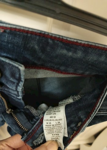 Colins Lacivert Kot Pantolon Jean - Görsel 2