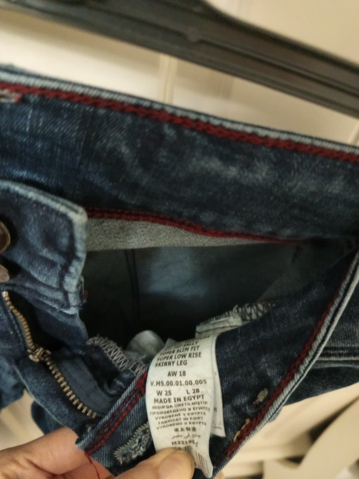 Colins Lacivert Kot Pantolon Jean - Görsel 2