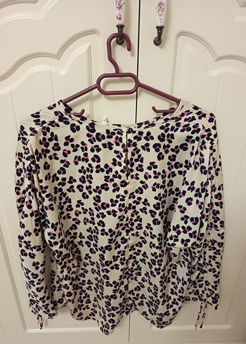 Koton Kadın Uzun Kollu Desenli Bluz - Görsel 6