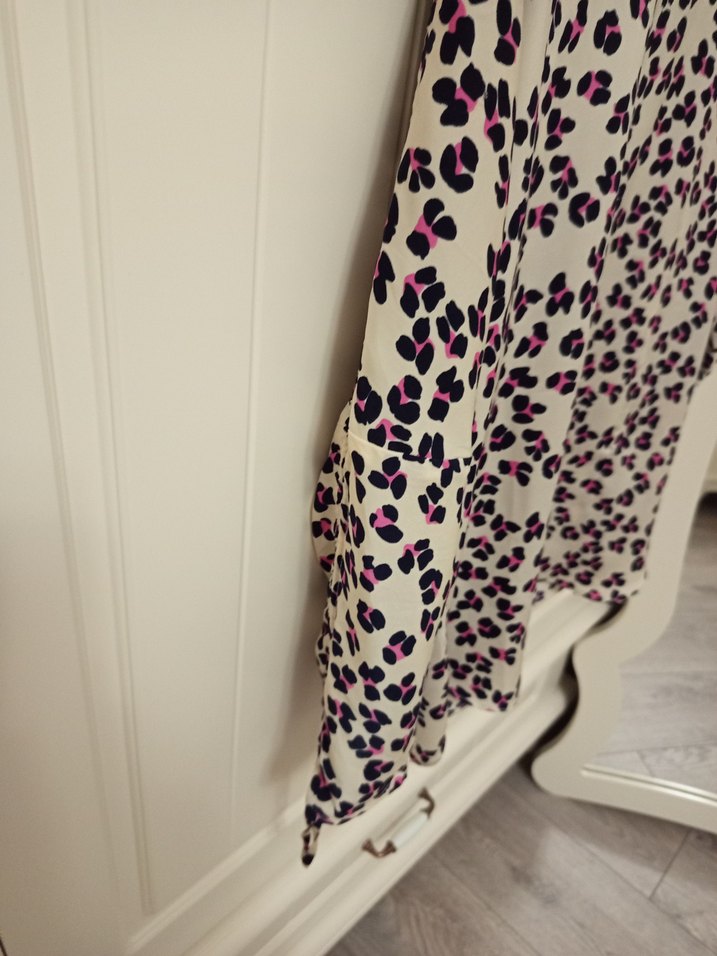 Koton Kadın Uzun Kollu Desenli Bluz - Görsel 5