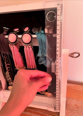 Işıklı Ayarlanabilir Masaüstü Aynalı Dolap - Görsel 3