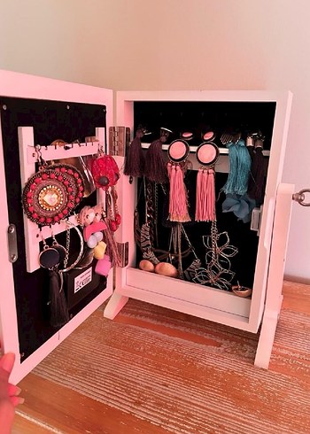 Işıklı Ayarlanabilir Masaüstü Aynalı Dolap - Görsel 6