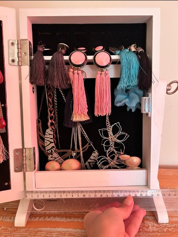 Işıklı Ayarlanabilir Masaüstü Aynalı Dolap - Görsel 4