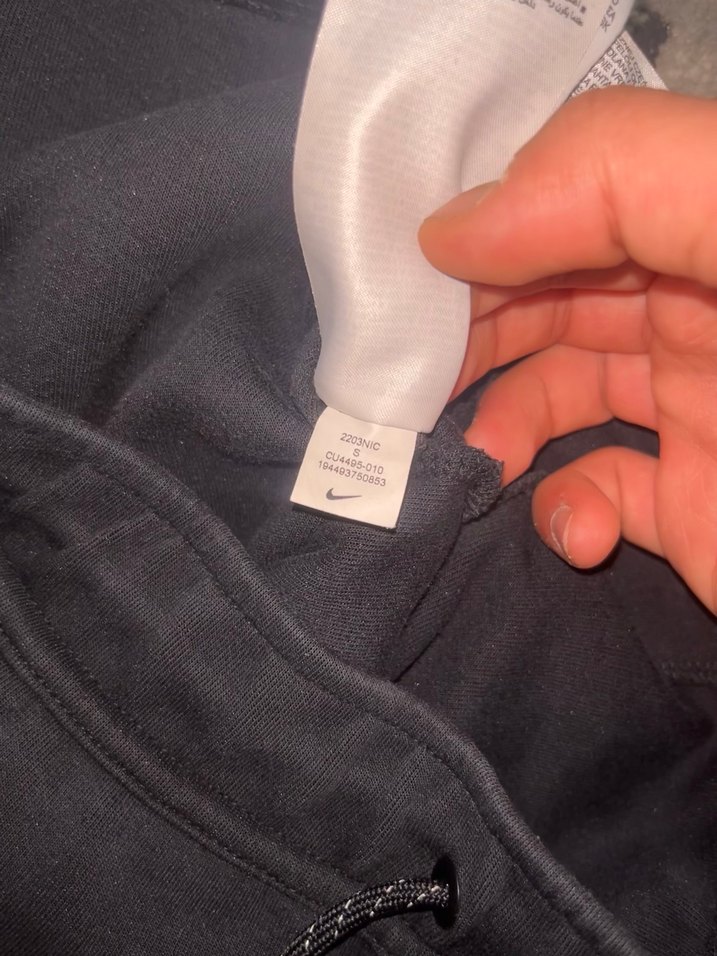 Nike tech flecee siyah alt - Görsel 3