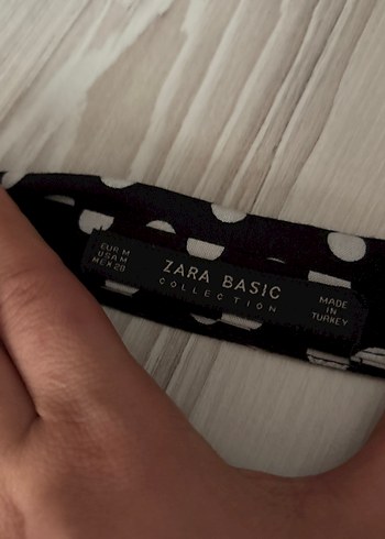 Puantiye Desenli Uzun Askılı Tulum - Görsel 4