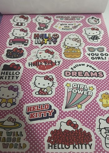 Hello Kitty Sticker Defteri - Görsel 4