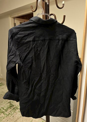 Siyah Erkek Gömlek - Görsel 2