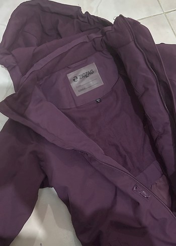 Kız Bebek Mor Polar Kayak Tulumu - Görsel 2