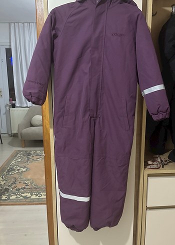 Kız Bebek Mor Polar Kayak Tulumu - Görsel 6