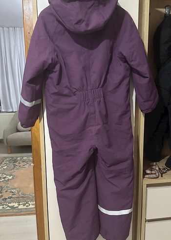 Kız Bebek Mor Polar Kayak Tulumu - Görsel 7