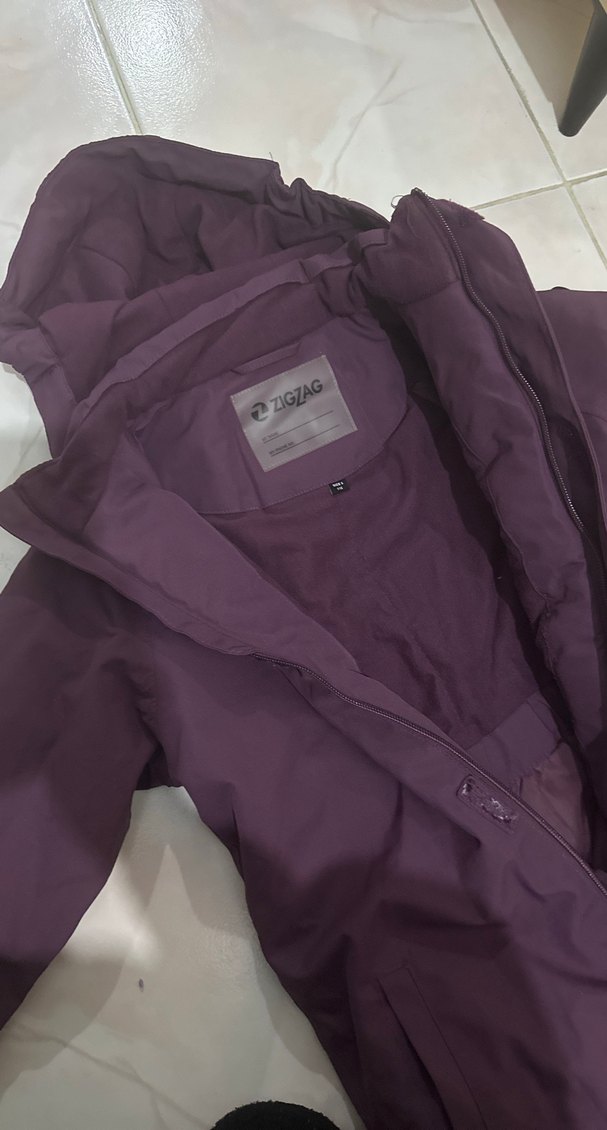 Kız Bebek Mor Polar Kayak Tulumu - Görsel 2