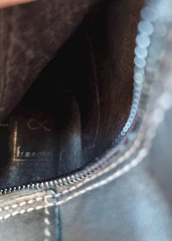 FreeMood Deri Tokalı Çizme - Görsel 6