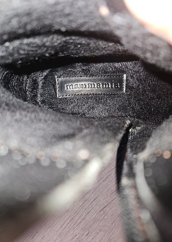 Mammamia Siyah Deri Bot - Görsel 6