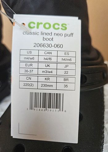 Crocs Neo Puff Astarlı Bot - Görsel 6