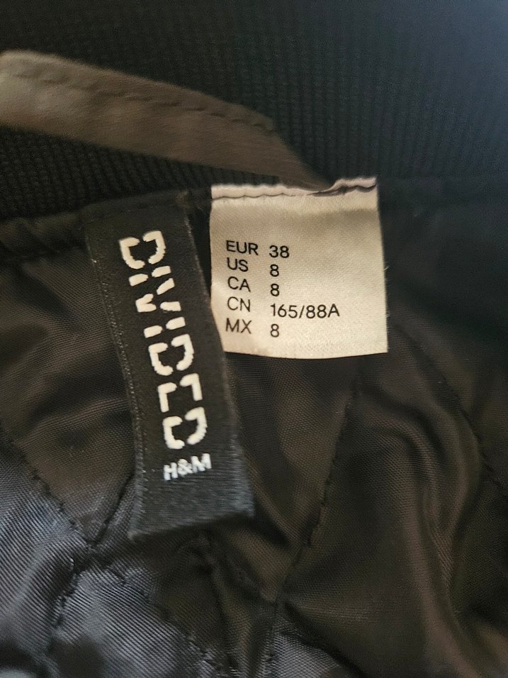 H&M Haki Renkli Uzun Mont - Görsel 3