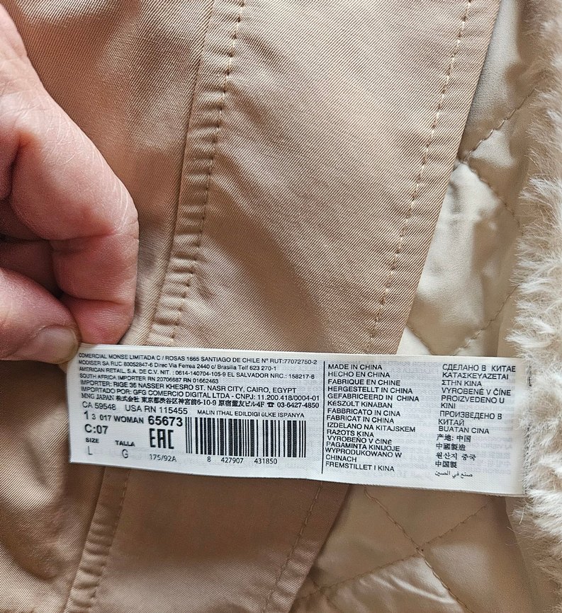 Mango Kapüşonlu Mont - Görsel 5