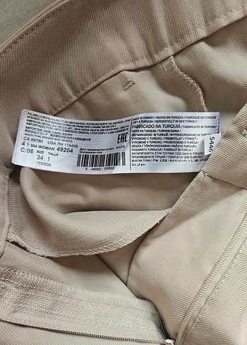 Mango Krem Rengi Etek - Görsel 5