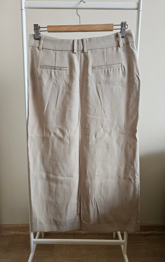 Mango Krem Rengi Etek - Görsel 2