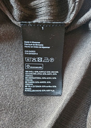 H&M Haki Triko - Görsel 4