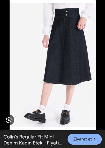 Colin's Midi Denım Etek - Görsel 5