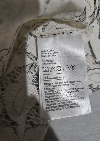 H&M Dantel Bluz - Görsel 4