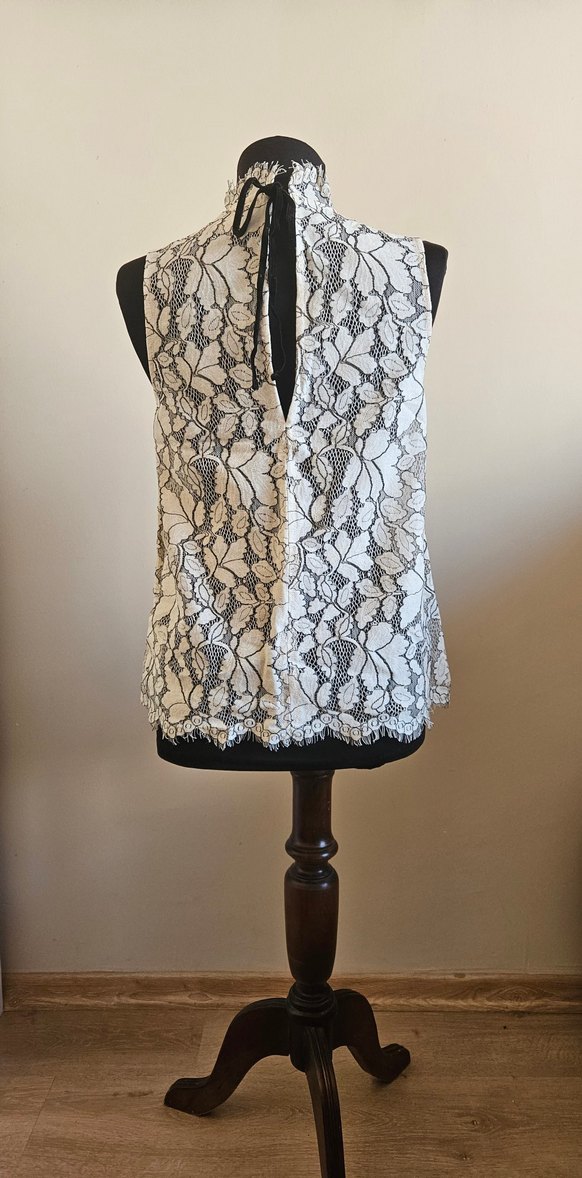 H&M Dantel Bluz - Görsel 2