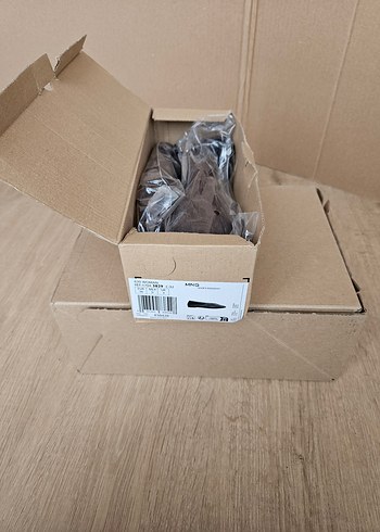 Mango Süet Babet - Görsel 6