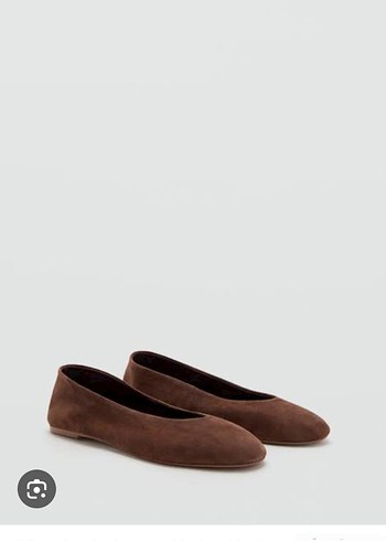 Mango Süet Babet - Görsel 8