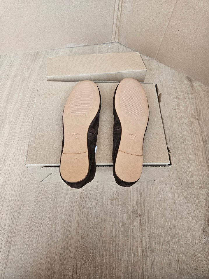 Mango Süet Babet - Görsel 5