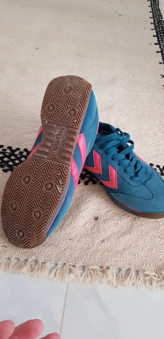 Hummel Mavi Kadın Spor Ayakkabı - Görsel 4