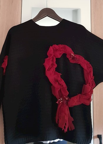 Sevgililer günü icin giy çık tasarım kazak  iade alınmıyor - Görsel 7