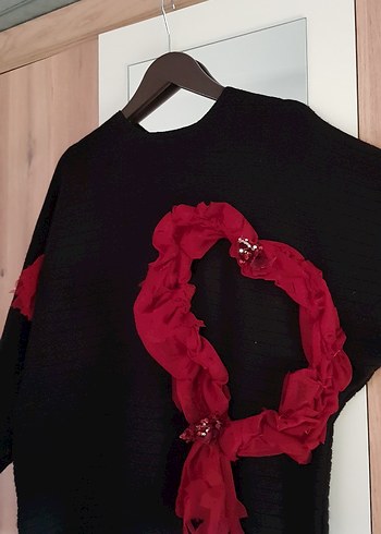 Sevgililer günü icin giy çık tasarım kazak  iade alınmıyor - Görsel 2