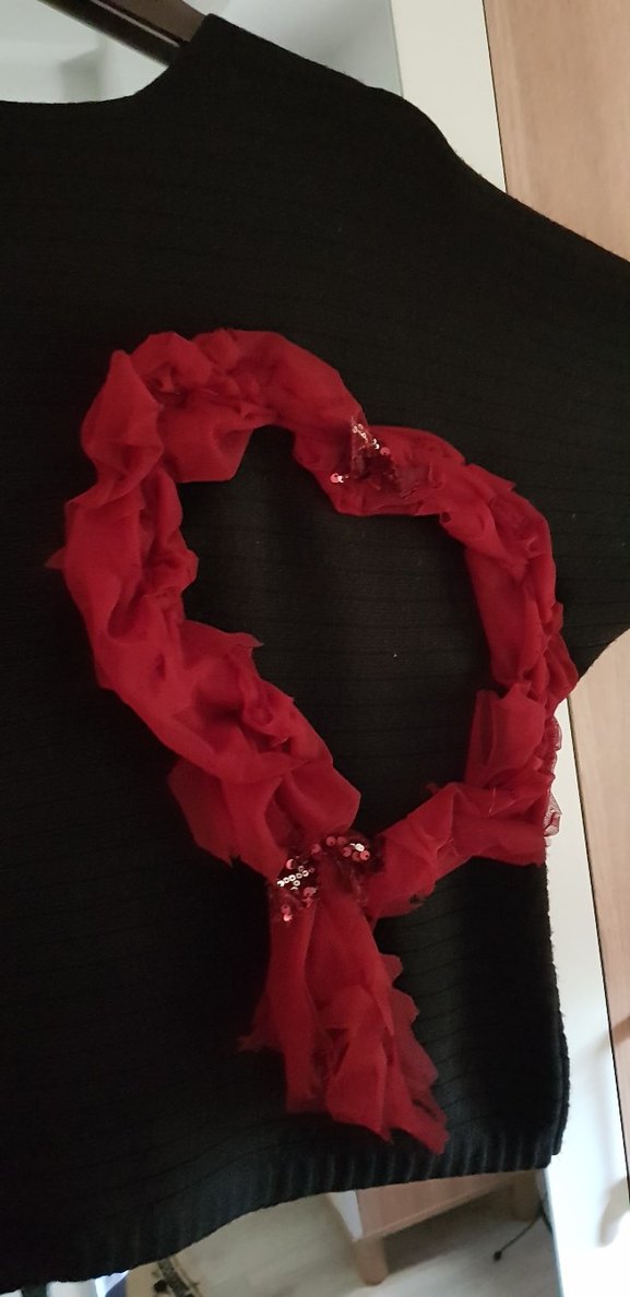 Sevgililer günü icin giy çık tasarım kazak  iade alınmıyor - Görsel 4