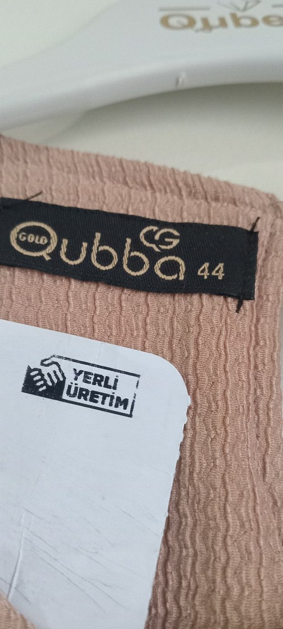 Bej Kadın Uzun Kollu Fırfırlı Keten Bluz - Görsel 3