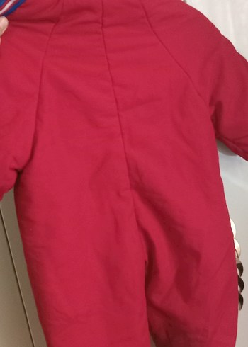 sıfır etiketli Bordo Fermuarlı Kayak Tulumu - Görsel 2