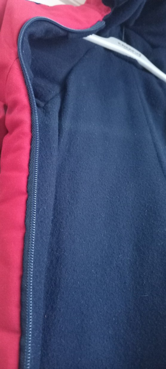 sıfır etiketli Bordo Fermuarlı Kayak Tulumu - Görsel 4