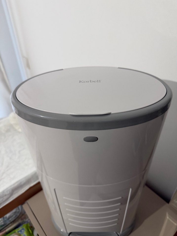 Ayak Pedallı Bebek Bezi Kutusu Korbell - Görsel 2