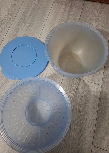 Tupperware süzgeçli saklama kabı - Görsel 3