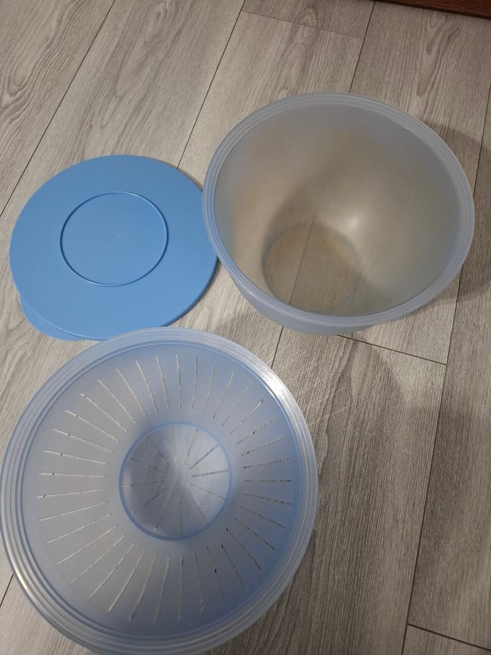 Tupperware süzgeçli saklama kabı - Görsel 3