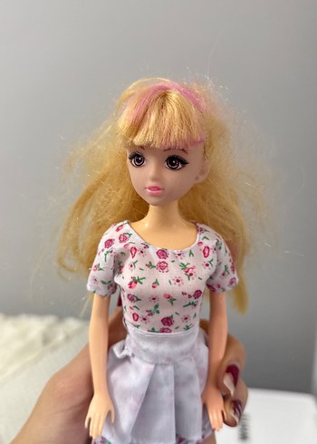 Çiçek Desenli Pastel Bebek - Görsel 2