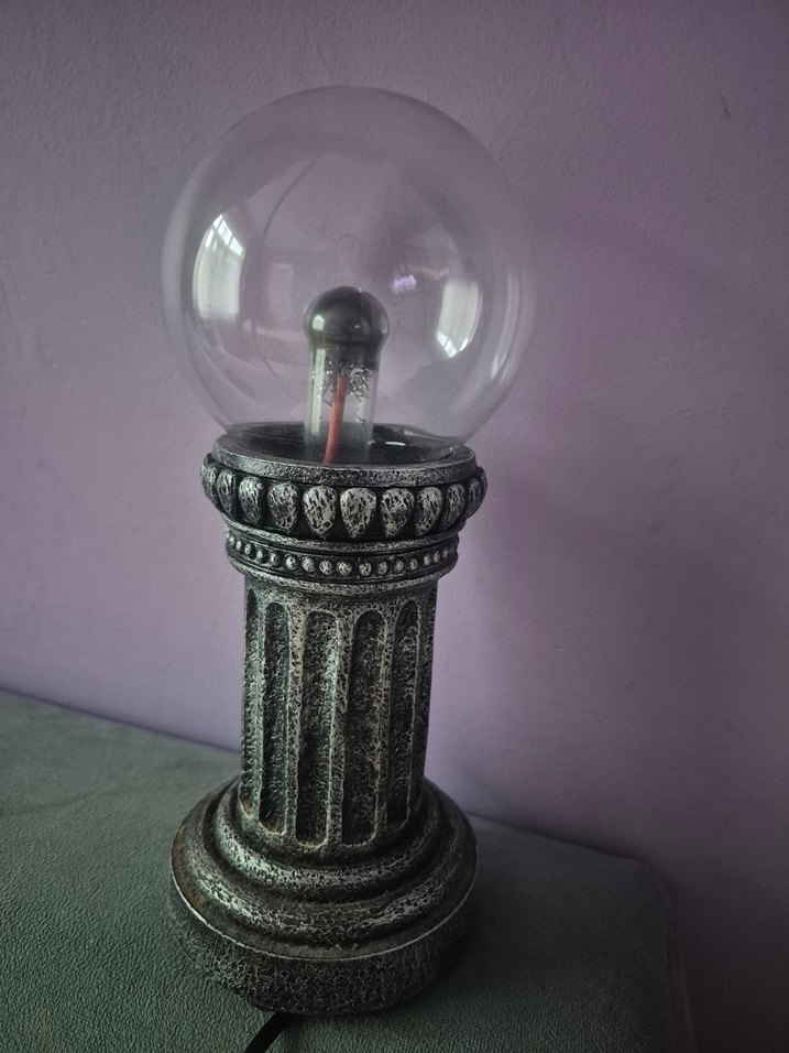 Gri Antik Görünümlü Masa Lambası - Görsel 2
