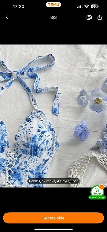 Temu elbise - Görsel 5