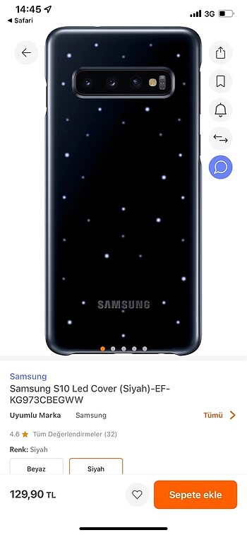 Samsung S10 Telefon Kılıfı