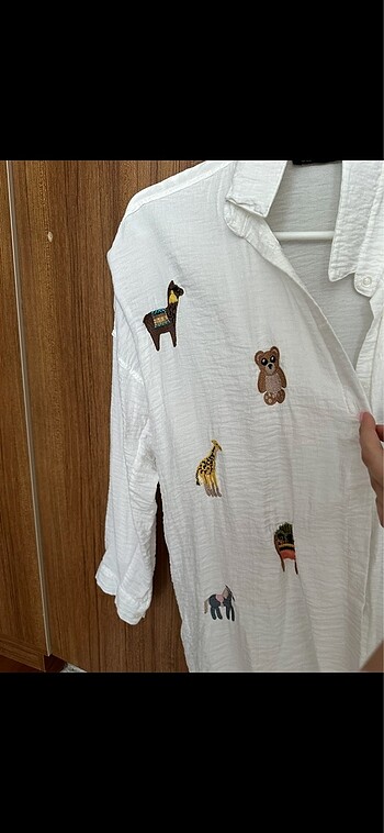 m Beden Oversize Gömlek