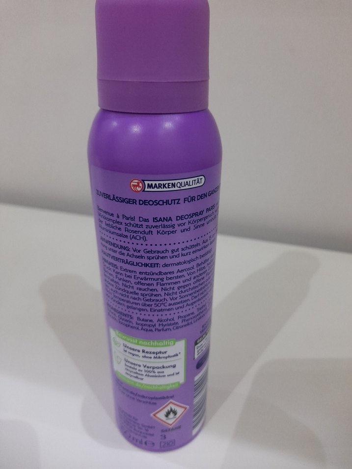 ISANA Paris Kadın Deodorant Sprey 24 Saat - Görsel 2