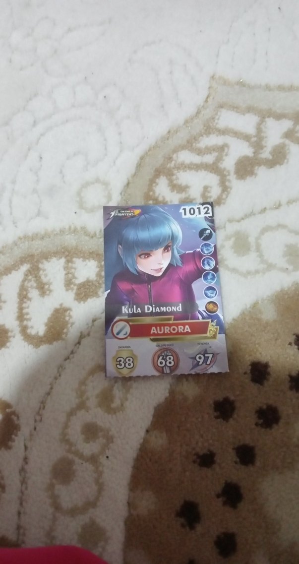 küpe,toka ve bir adet kart - Görsel 2